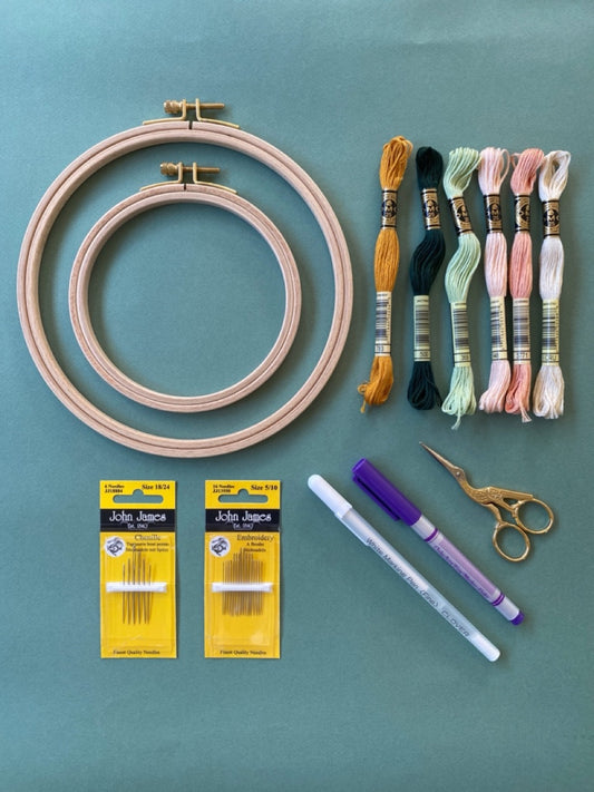 Broderi Start Kit - Stort